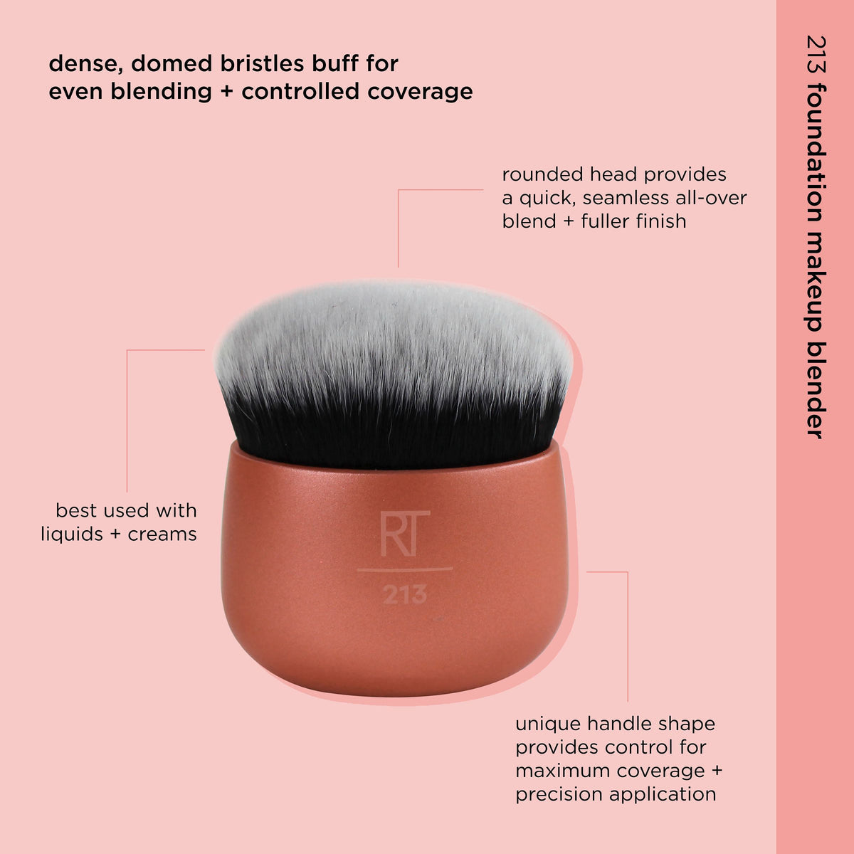 Real Techniques Foundation Kabuki Makeup Blender Brush