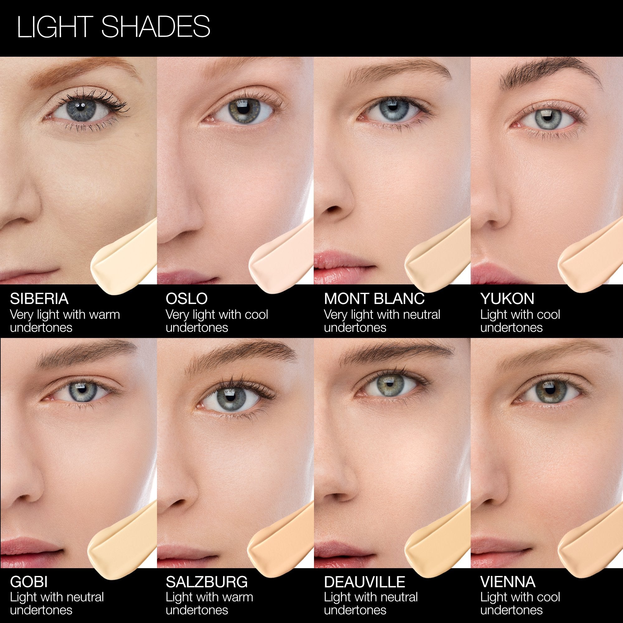 NARS Natural Radiant Long Wear Foundation 5/Shades Available