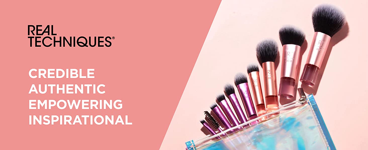 Real Techniques -Travel Fantasy Mini Brush 10/Pcs Kit