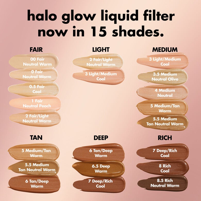 e.l.f Halo Glow Liquid Filter ( 6/Shades Available )