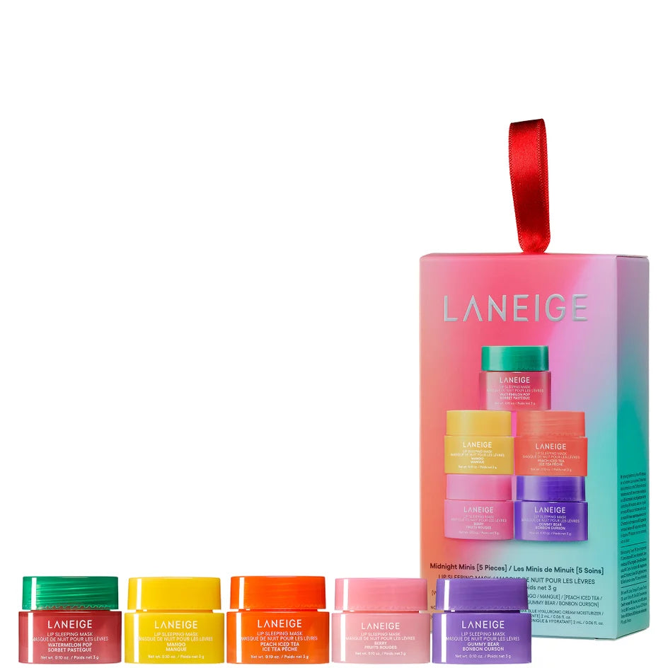 LANEIGE Midnight 5/Minis Special Fruits Flavor Lip Sleeping Mask Box