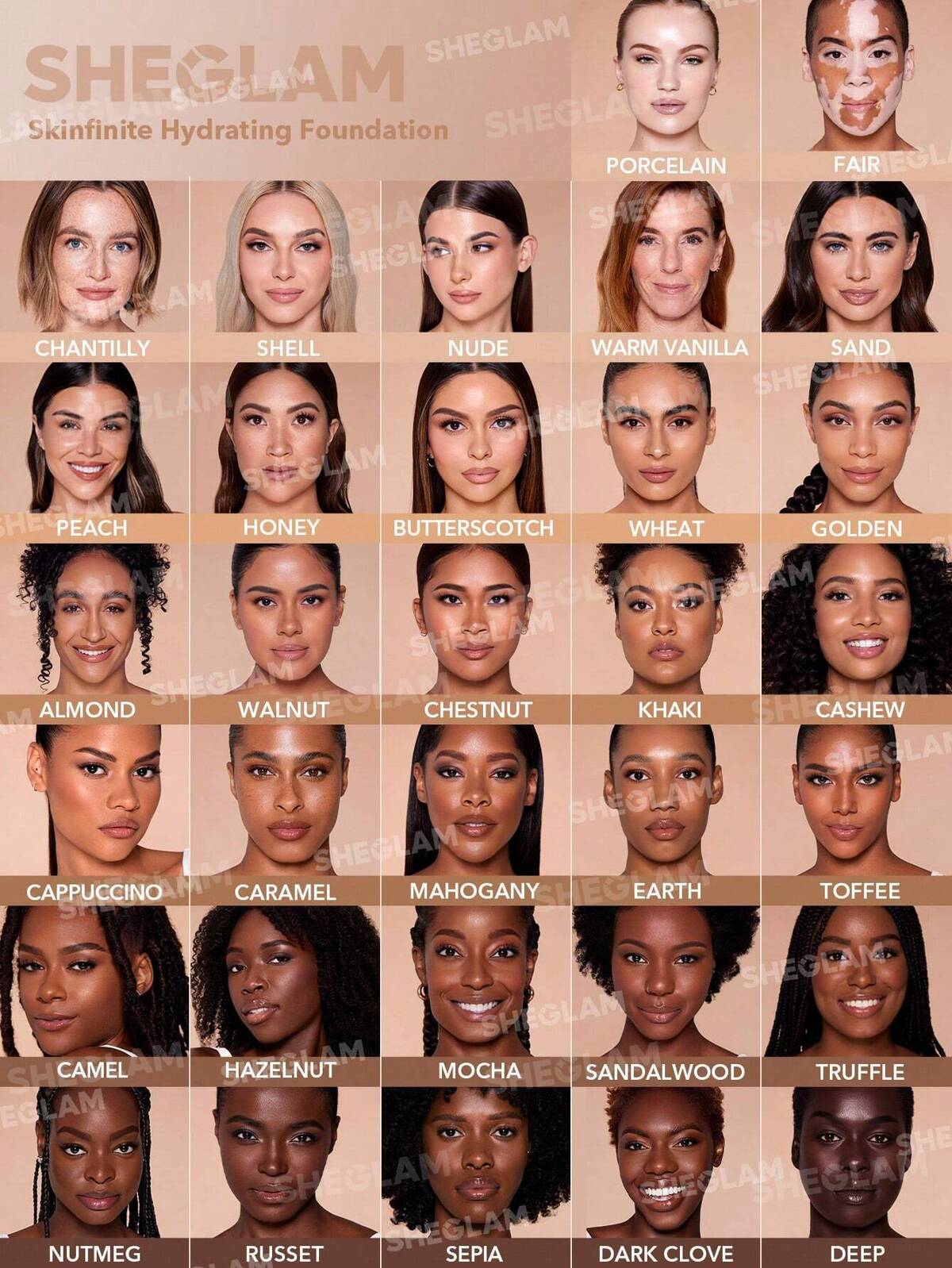 SHEGLAM Skinfinite Hydrating Foundation (4/Shades Available)