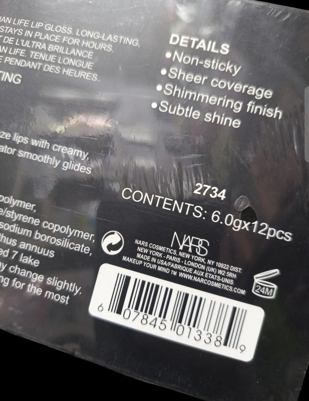 NARS Velvet Lip Glosses 12/Colours Kit