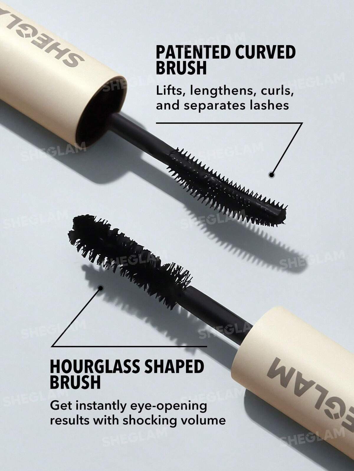 SHEGLAM Double-Ended 2in1 Mascara (2/Variant Available)