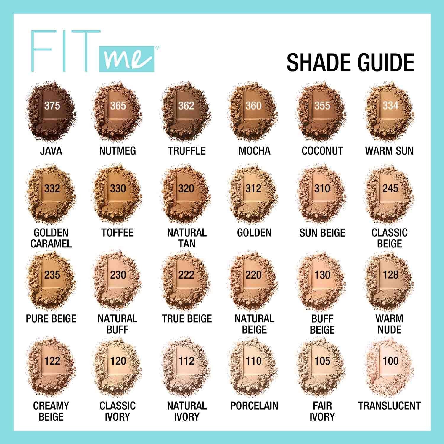 Maybelline Fit Me Matte + Poreless Powder ( 2/Shades Available )