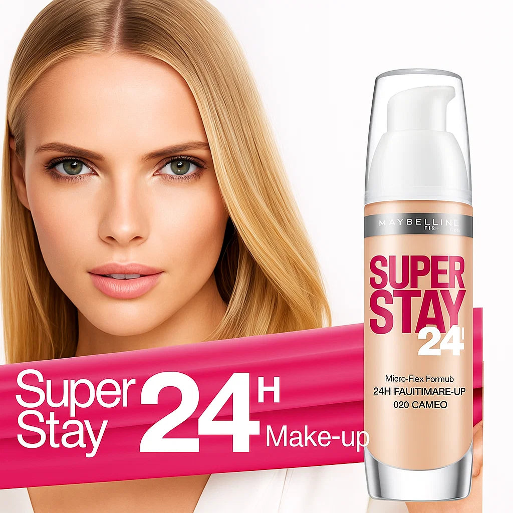 Maybelline Super Stay 24H Foundation ( 4/Shades Available )