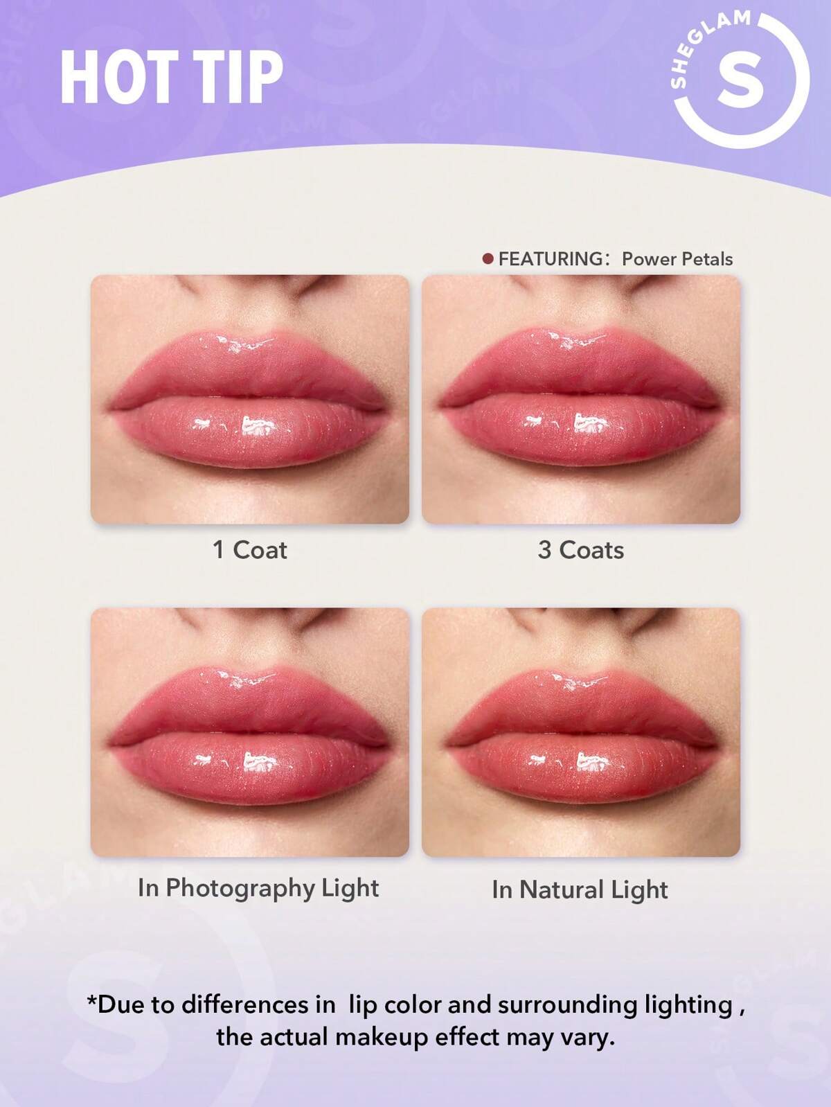 SHEGLAM Power Bouquet Lip Gloss (4/Shades Available)