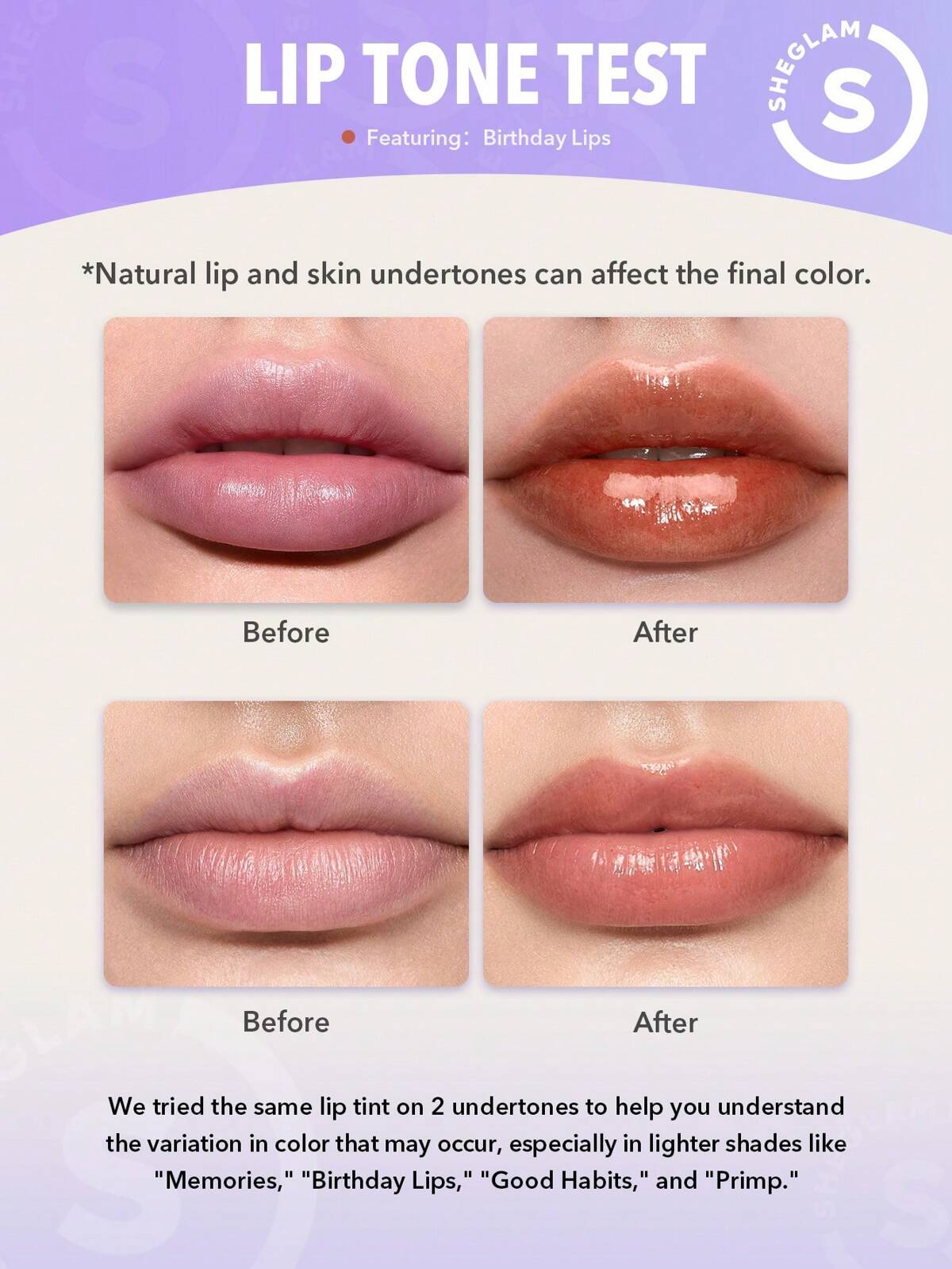 SHEGLAM Take A Hint Lip Tint (5/Shades Available)