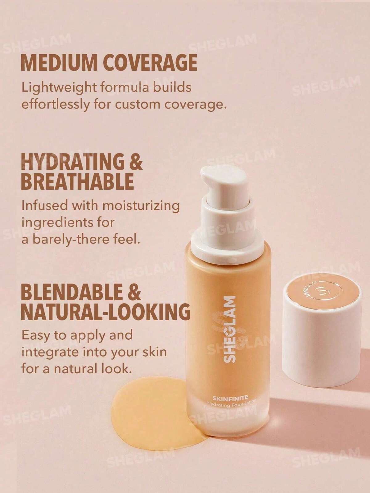 SHEGLAM Skinfinite Hydrating Foundation (4/Shades Available)
