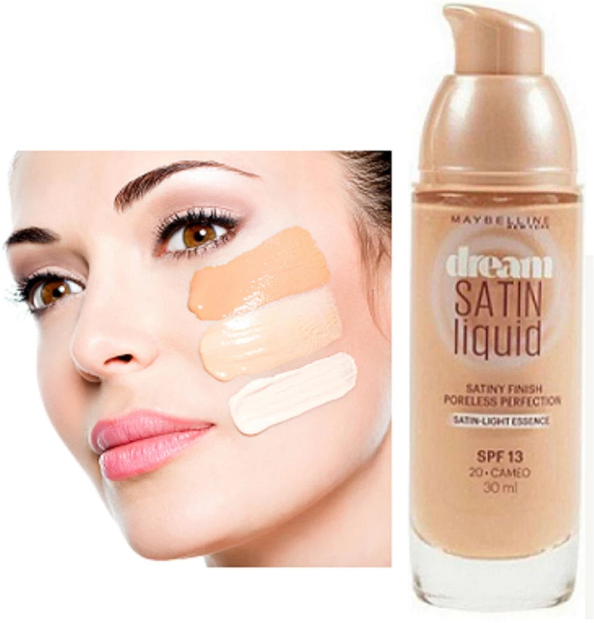 Maybelline Dream Satin Liquid Foundation ( 3/Shades Available )