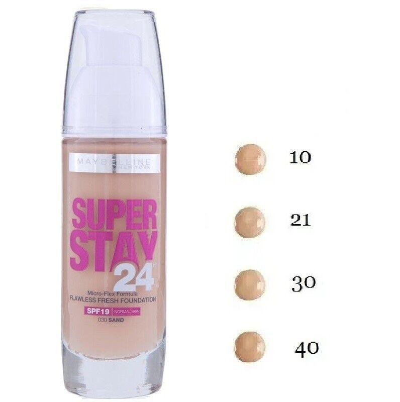 Maybelline Super Stay 24H Foundation ( 4/Shades Available )