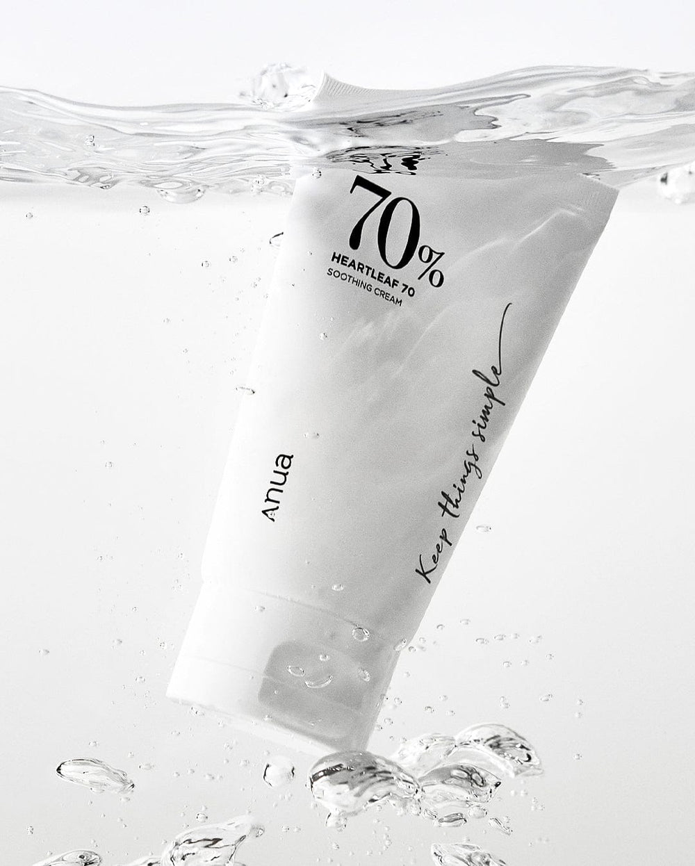 ANUA Heart Leaf 70% Soothing Cream Tube 100ml