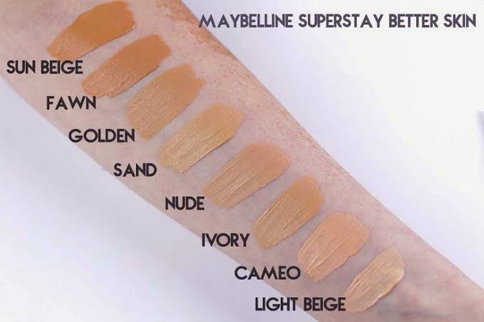 Maybelline Super Stay Better Skin Foundation ( 3/Shades Available )