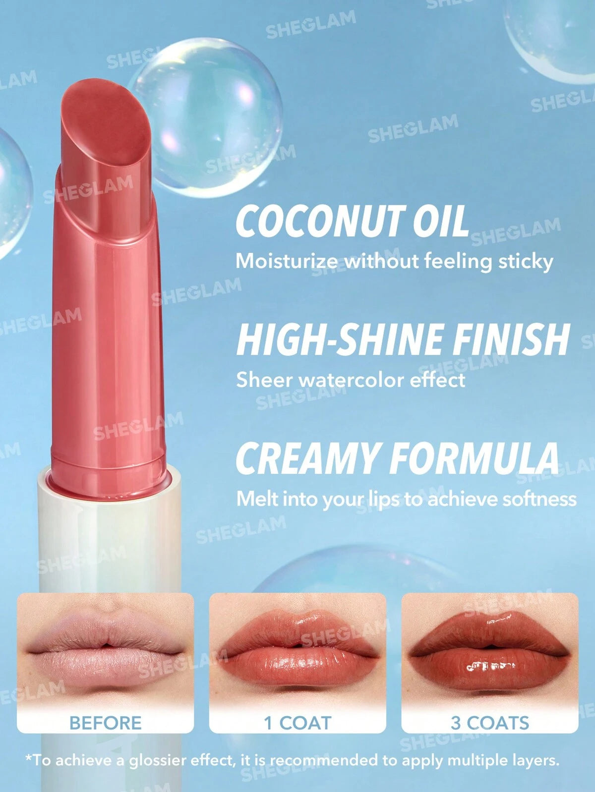 SHEGLAM Pout-Perfect Shine Lip Plumper (8/Shades Available)