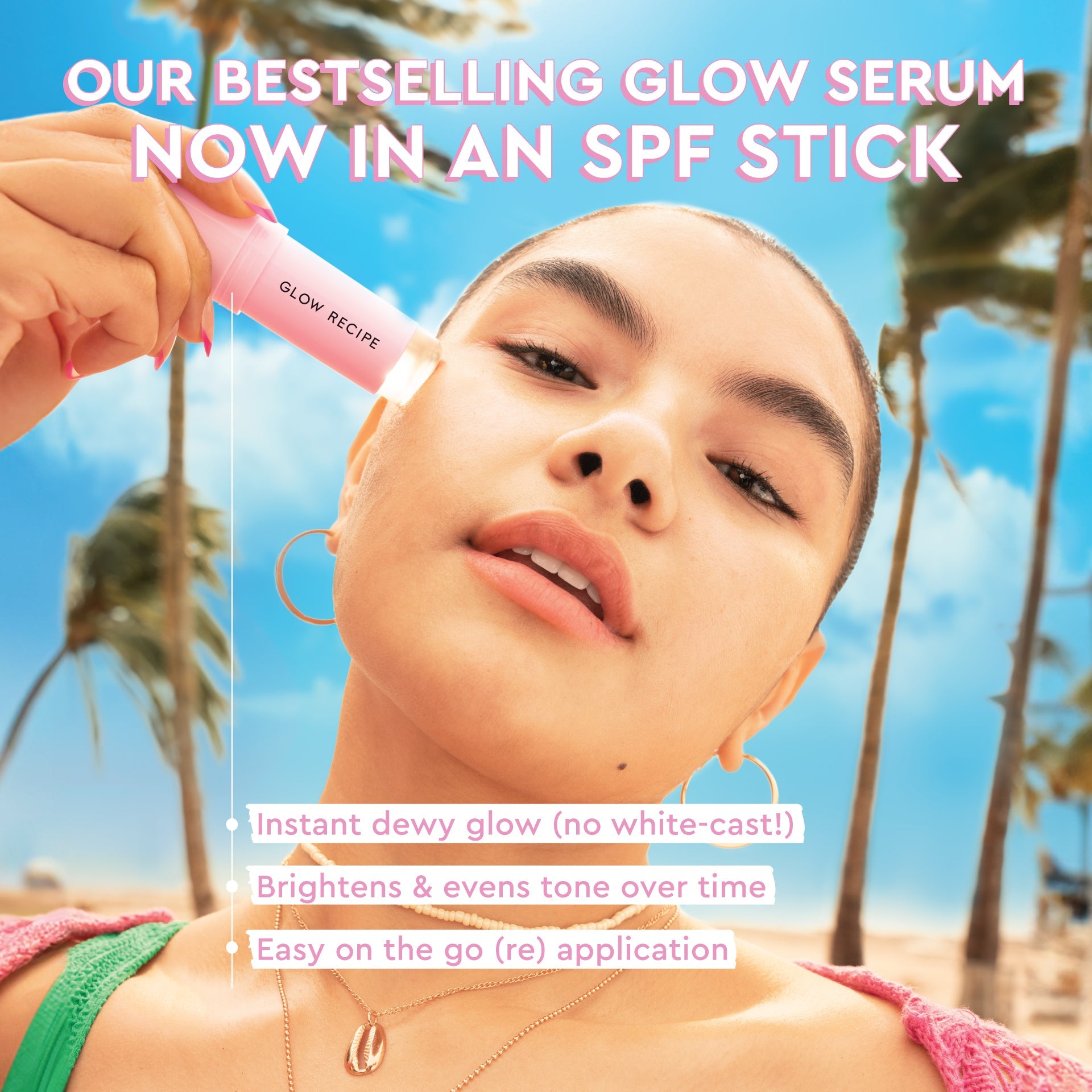 GLOW RECIPE Watermelon Glow Niacinamide Dew Balm SPF-45