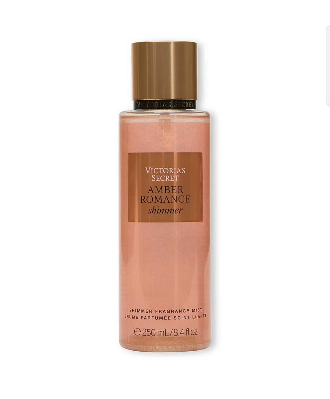 Victoria's Secret AMBER ROMANCE SHIMMER Fragrance Body Mist 250ml
