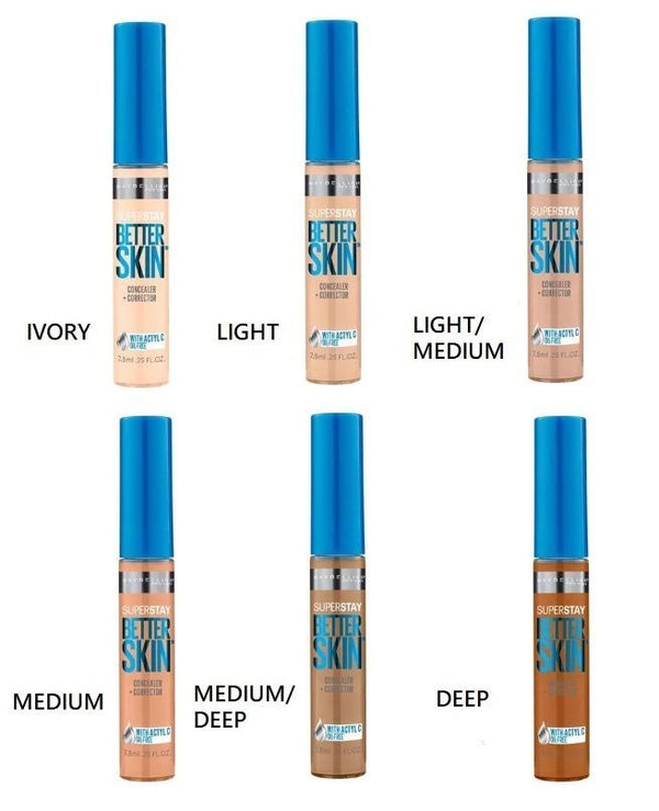 Maybelline SuperStay Better Skin Concealer + Corrector ( 4/Shades Available )
