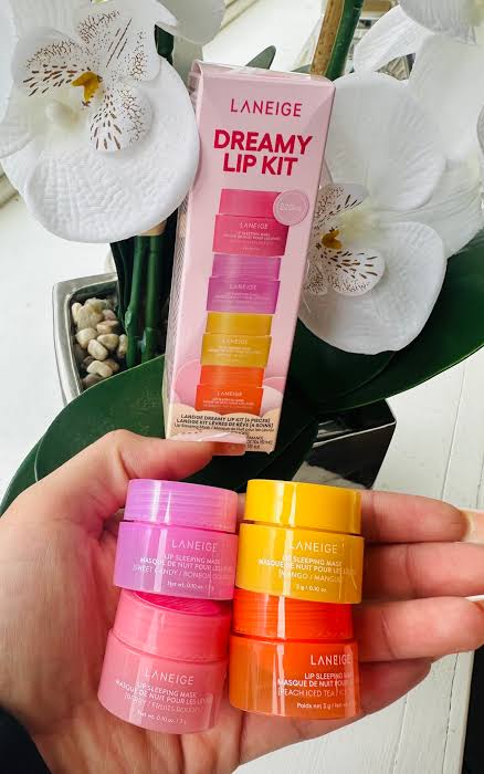 LANEIGE Dreamy 4/Pocket Size Minis Lip Mask Box