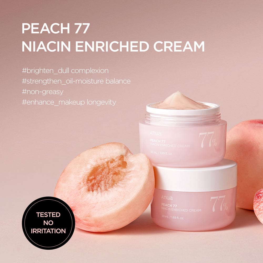 ANUA Peach 77% Niacin Enriched Cream 50ml