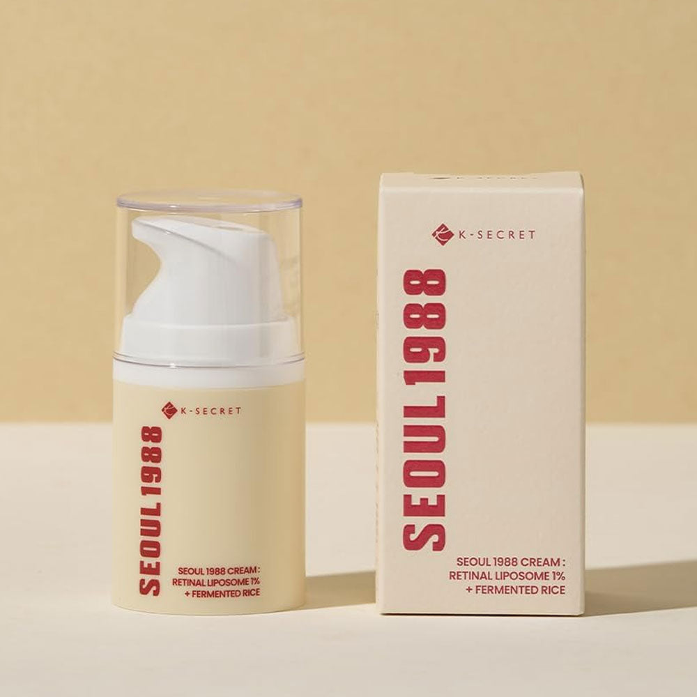 K-SECRET | SEOUL 1988 Cream : Retinal Liposome 1% + Fermented Rice 50ml
