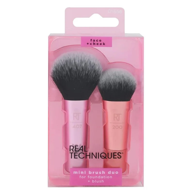 Real Techniques Mini Brush Duo For Face & Cheek