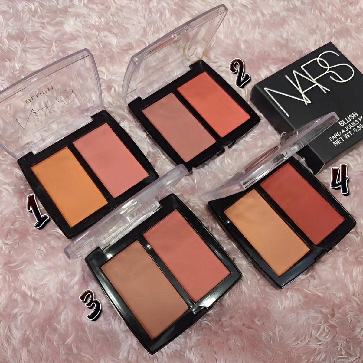 NARS 2in1 Blush Palette ( 4/Settings Available )