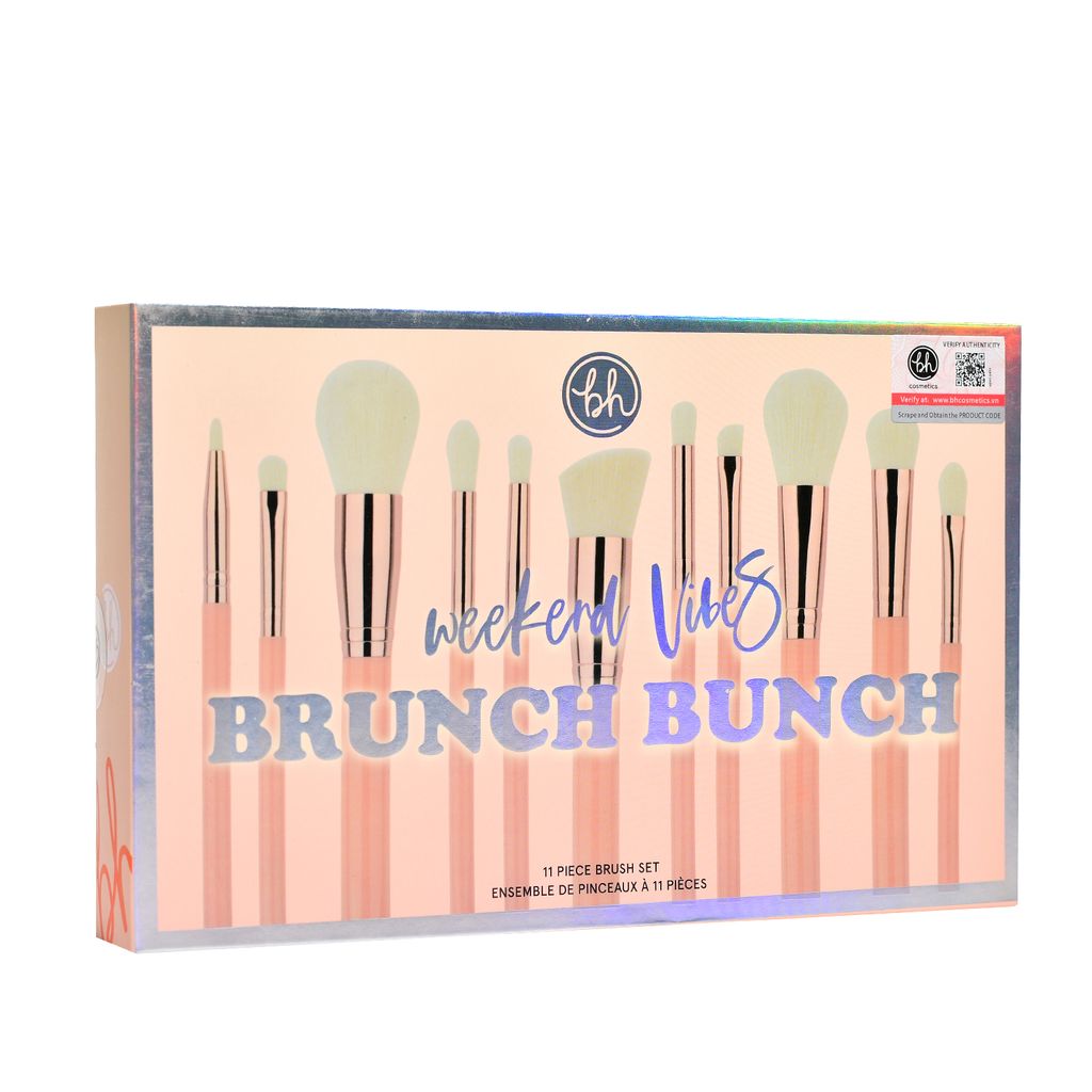 BH Cosmetics - Weekend Vibes Brunch Bunch 11/Piece Brush Set