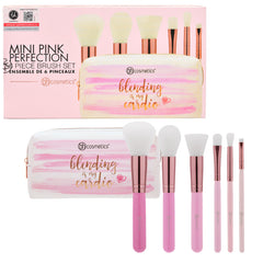 BH Cosmetics - Mini Pink Perfection Blending In My Cardio 6/Piece Brush Set