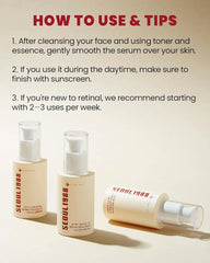 K-SECRET | SEOUL 1988 Serum : Retinal Liposome 2% + Black Gingeng, 30ml/1.01fl.oz | 58% Black Gingeng Extract with Retinal, Bakuchiol, Vitamin C & 3 Peptides Serum for Wrinkle Care | Korean Skincare |