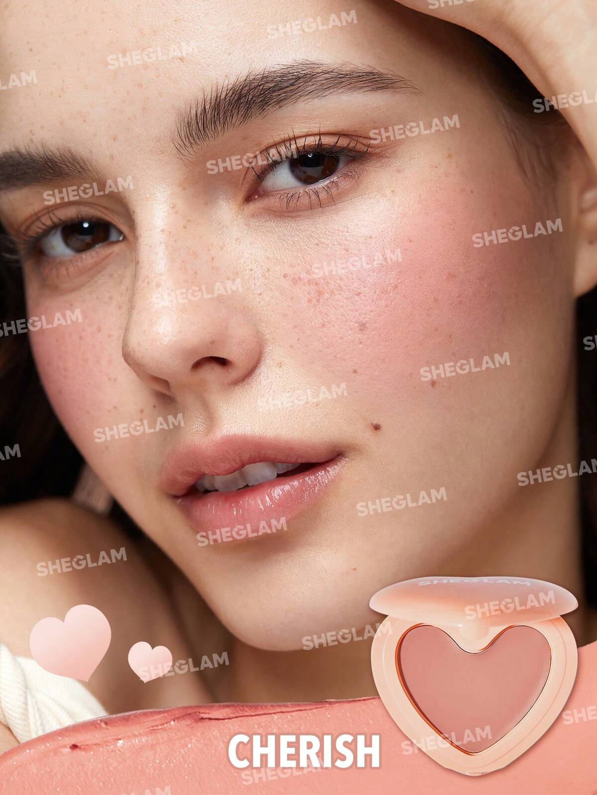 SHEGLAM Heart-Shaped Playing Cupid Cream Blush (4/Shades Available)