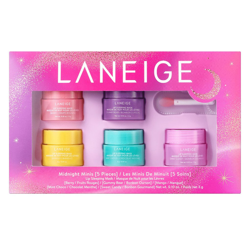 LANEIGE Midnight 5/Minis Lip Mask Set