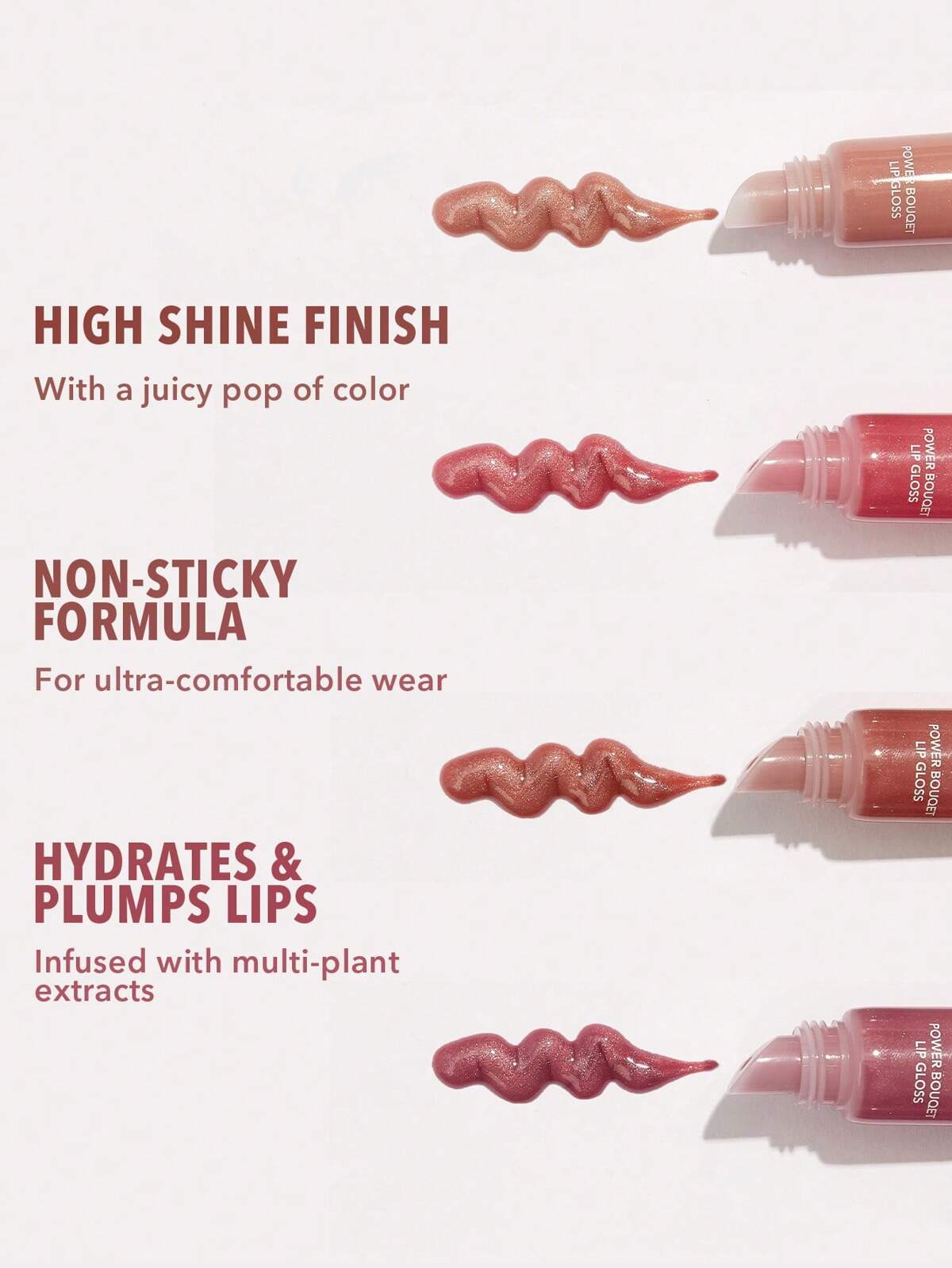 SHEGLAM Power Bouquet Lip Gloss (4/Shades Available)