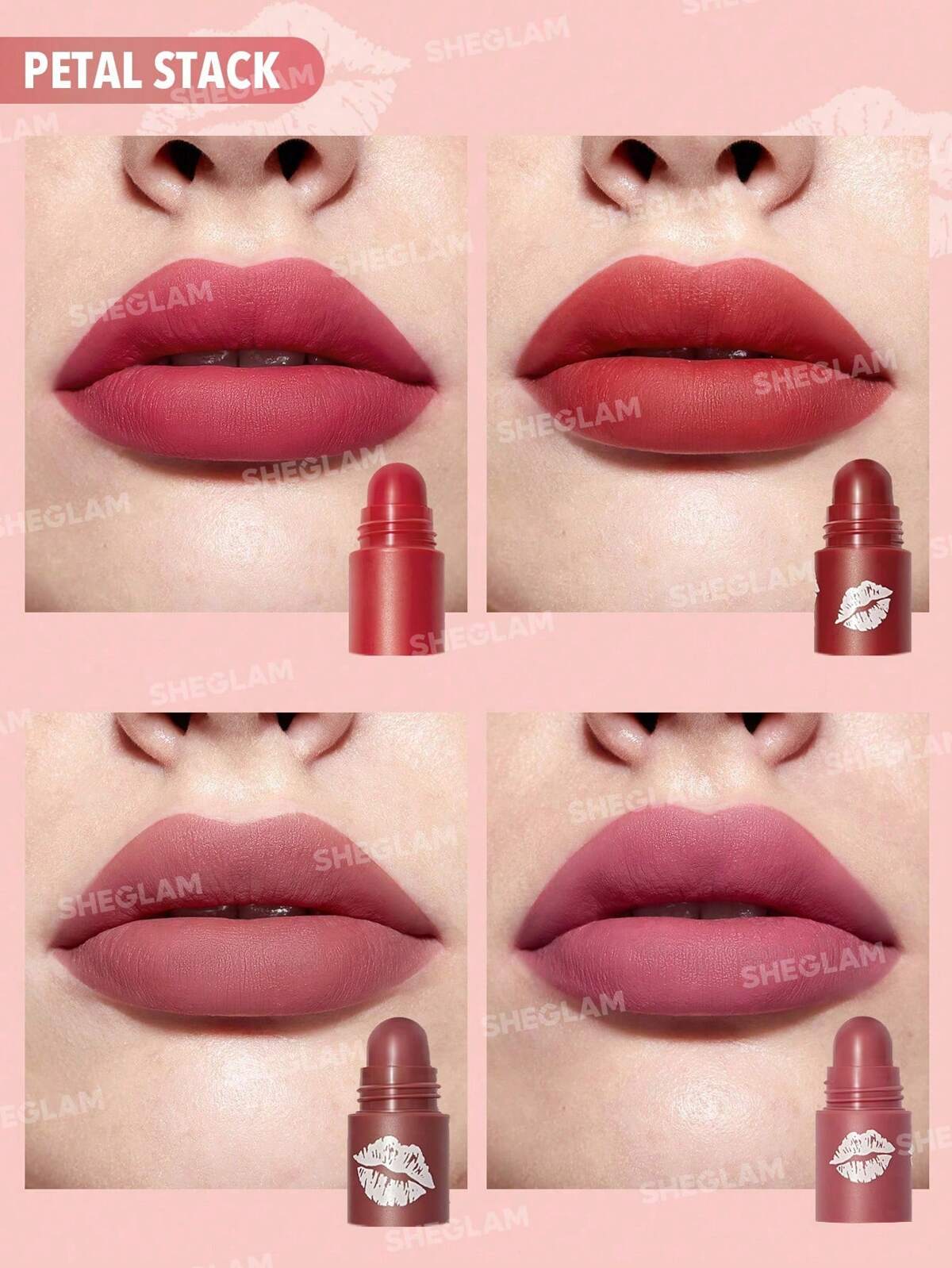 SHEGLAM 4in1 Mega Lip Stacks