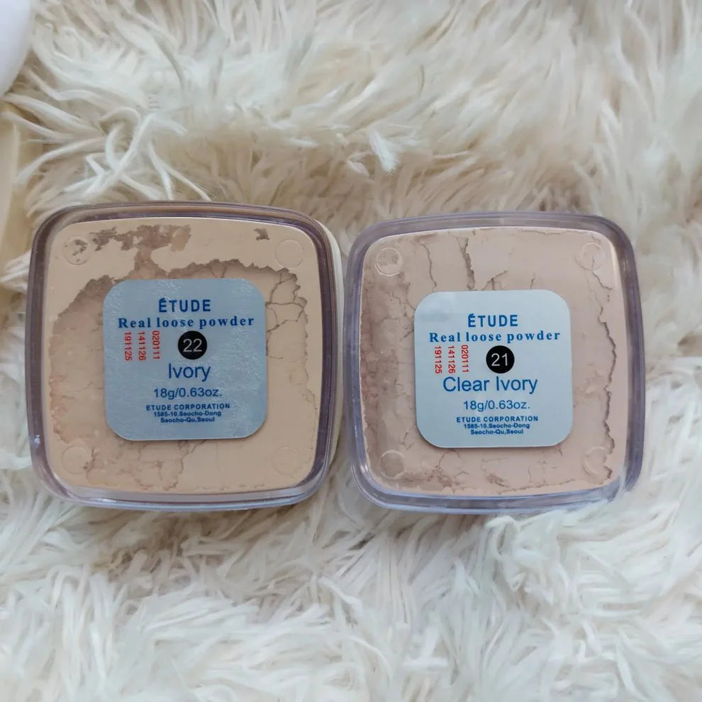 ETUDE Real Loose Powder ( 2/Shades Available )