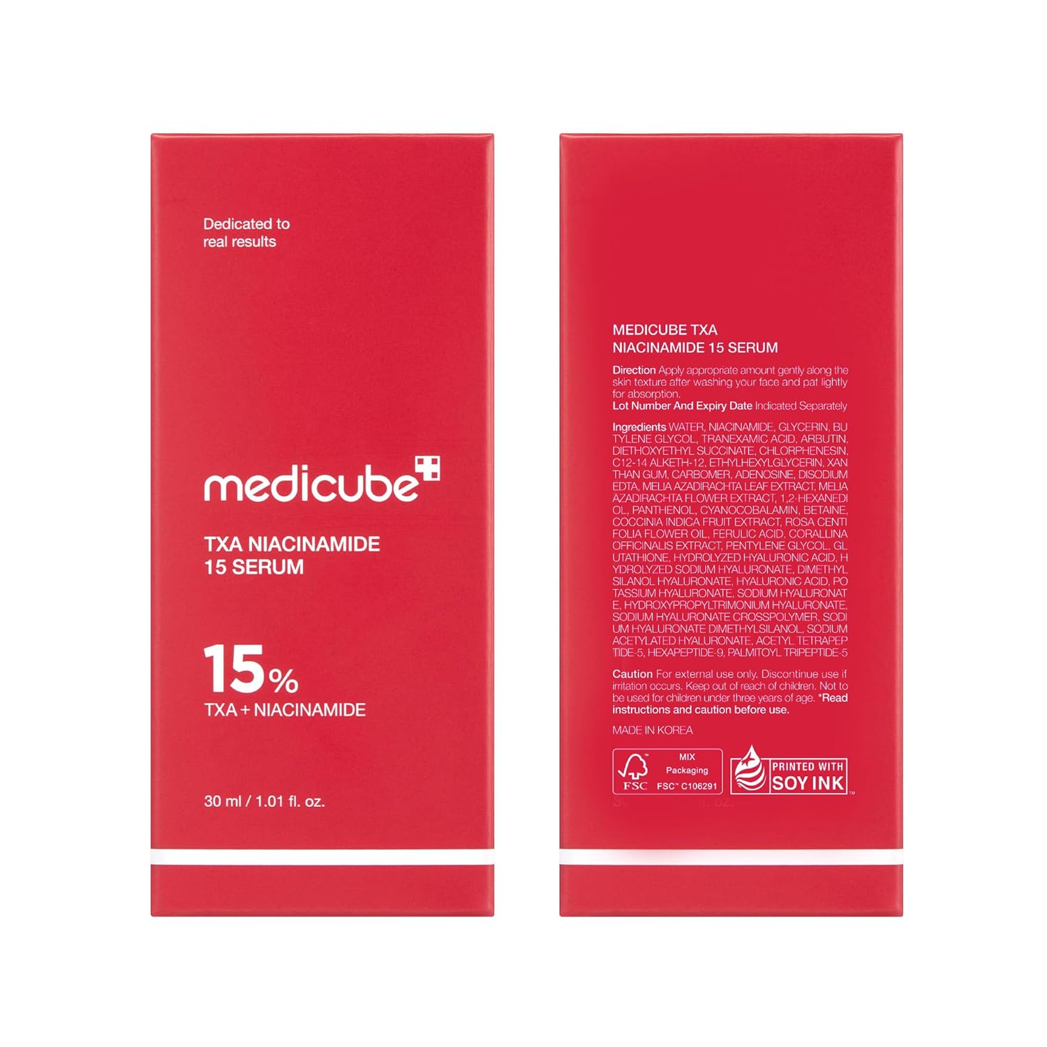 Medicube TXA Niacinamide 15% Brightening & Spot-Fading Serum 30ml