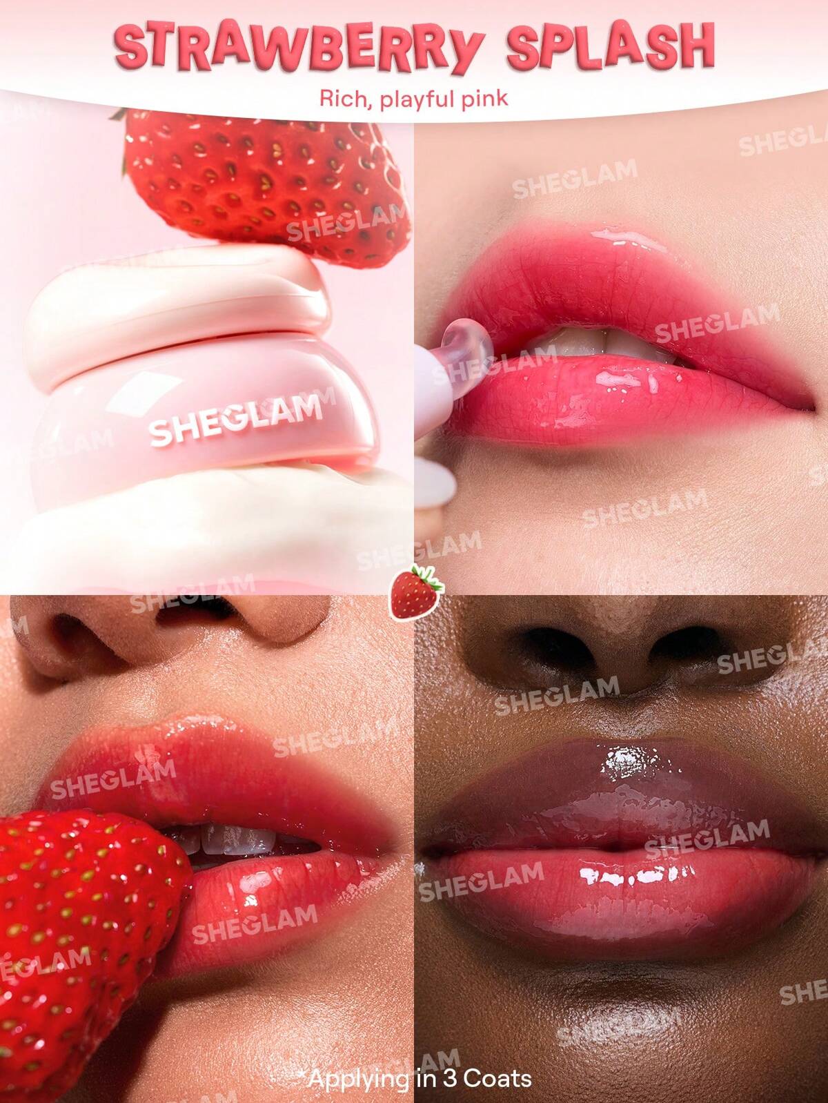 SHEGLAM Hydra Jelly Pocket Lip Jam (8/Shades Available)
