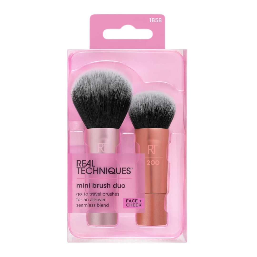 Real Techniques Mini Brush Duo For Face & Cheek