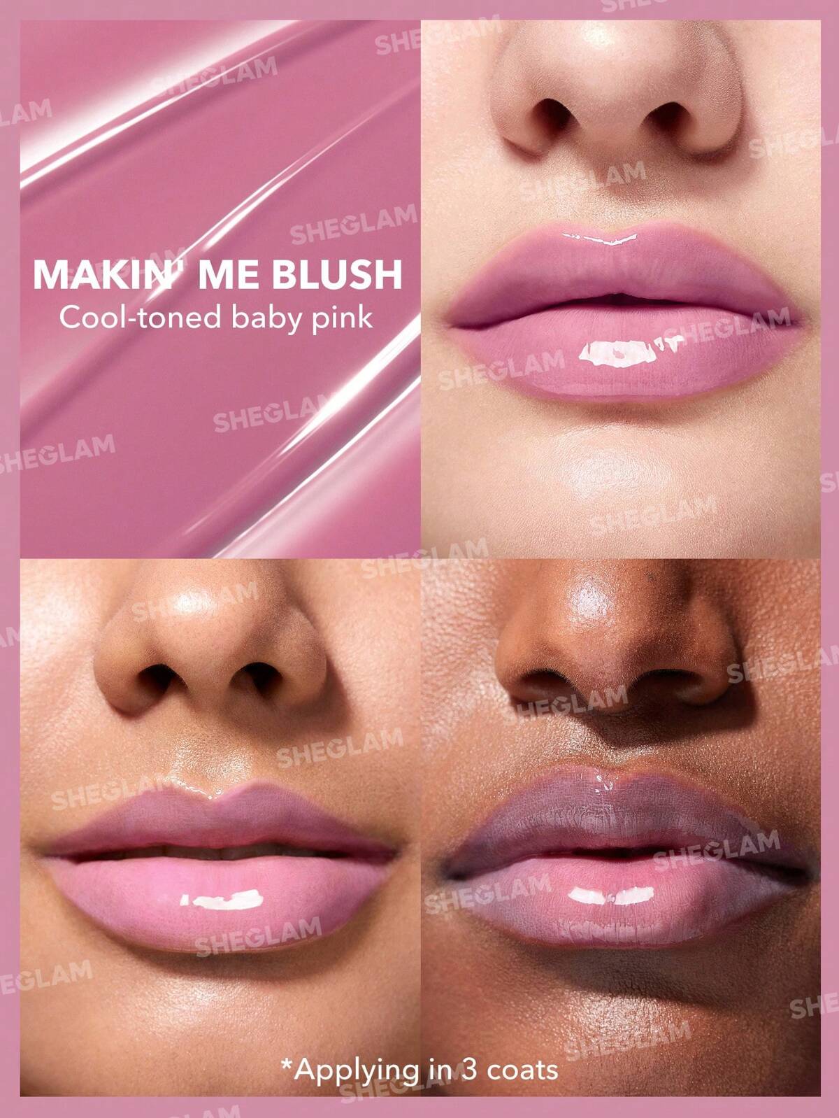 SHEGLAM Pout-Perfect Shine Lip Plumper (8/Shades Available)