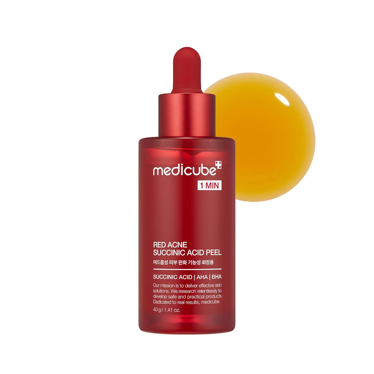 Medicube 21% Red Succinic Acid Cleansing Booster Serum 40g
