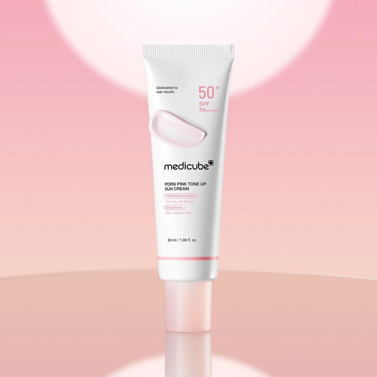 Medicube PDRN Pink Tone Up Sun Cream SPF 50+ PA++++