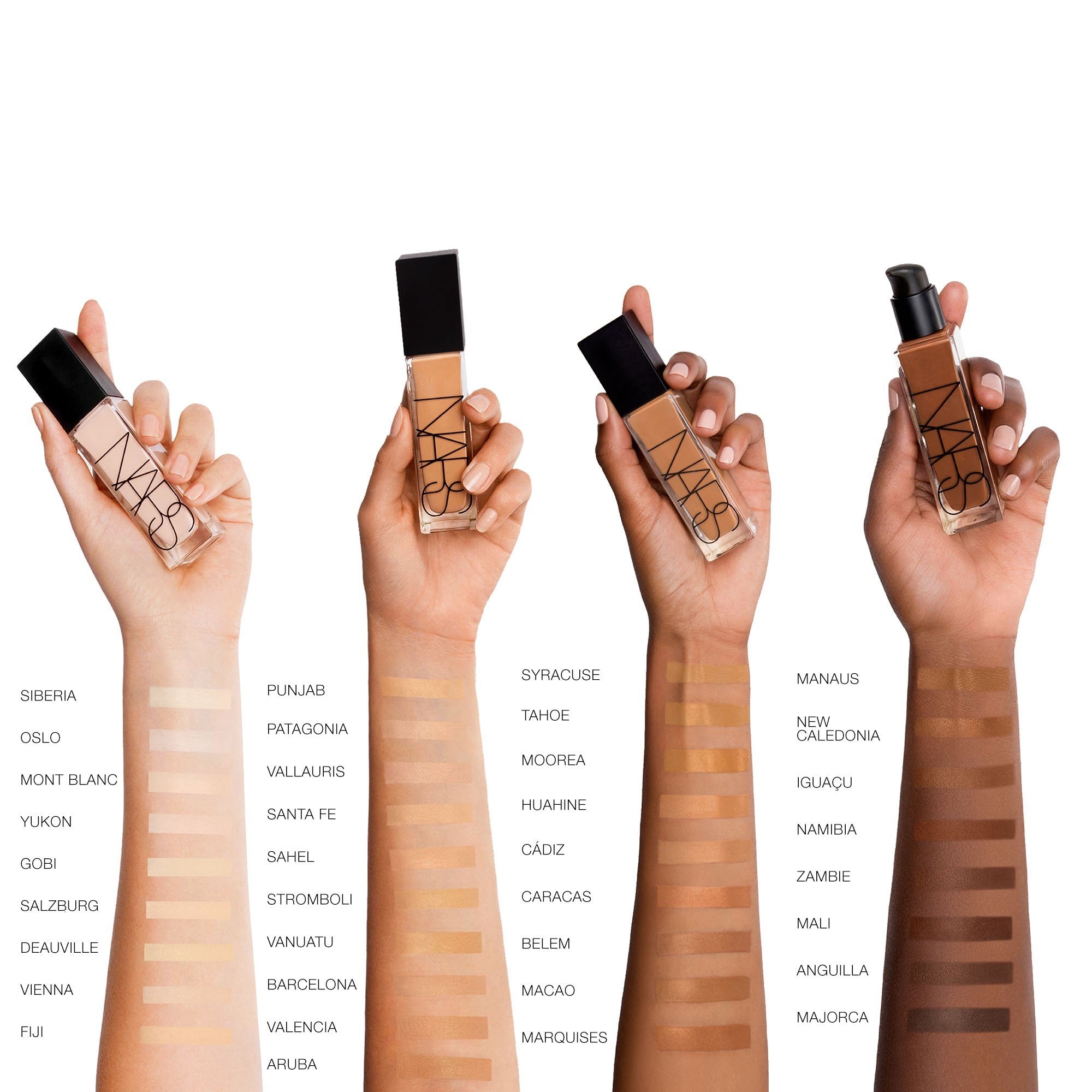 NARS Natural Radiant Long Wear Foundation 5/Shades Available