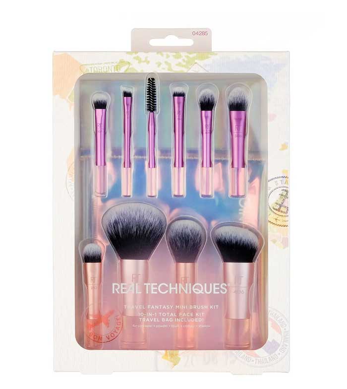 Real Techniques -Travel Fantasy Mini Brush 10/Pcs Kit