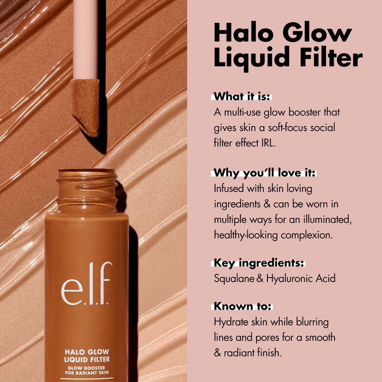 e.l.f Halo Glow Liquid Filter ( 6/Shades Available )