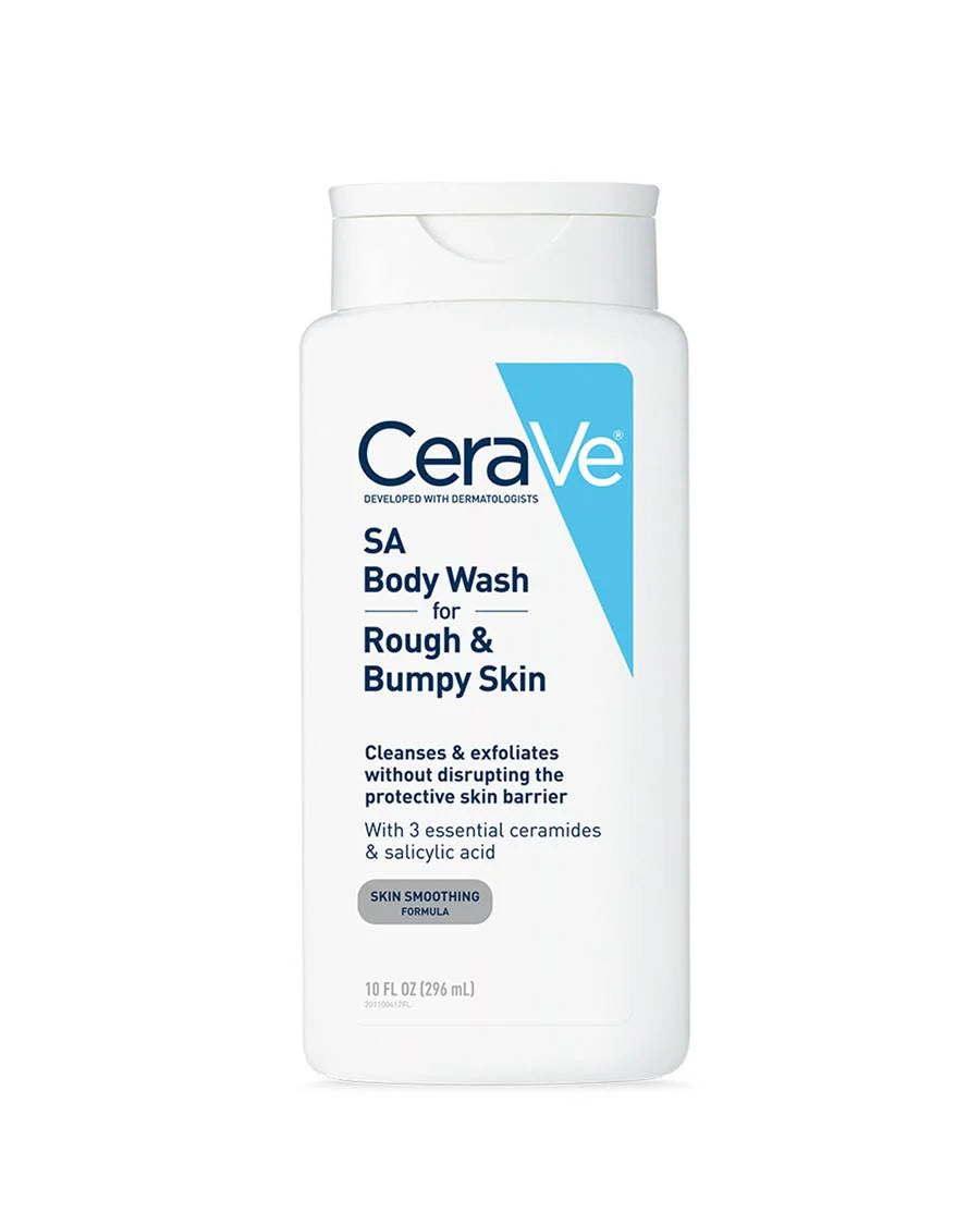 CeraVe SA Body Wash For Rough & Bumpy Skin 296 ML